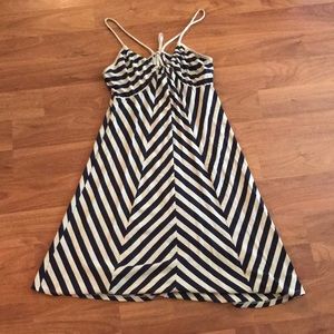 Stripped swing dress